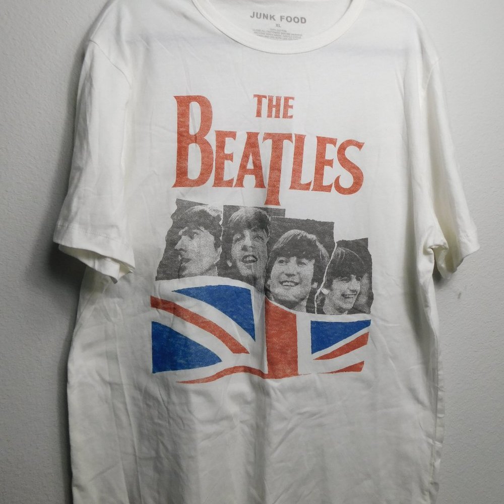 Junk Food T Shirt Size XL THE Beatles